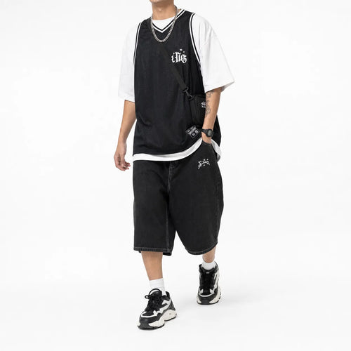 Wide Leg Baggy Shorts