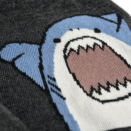Cartoon Shark Knitted Jumper