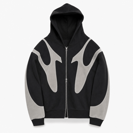 Speed Cartel Black / S Zip Hoodie Oversized Hood