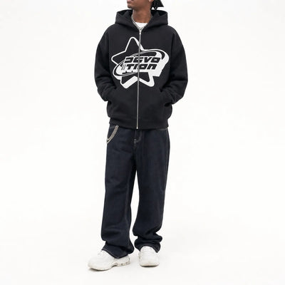 Speed Cartel Full Zip Hoodie Y2K Streetwear