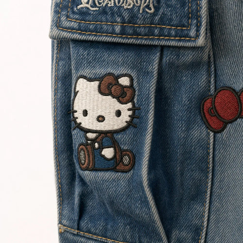 Baggy Jeans Distressed Y2K