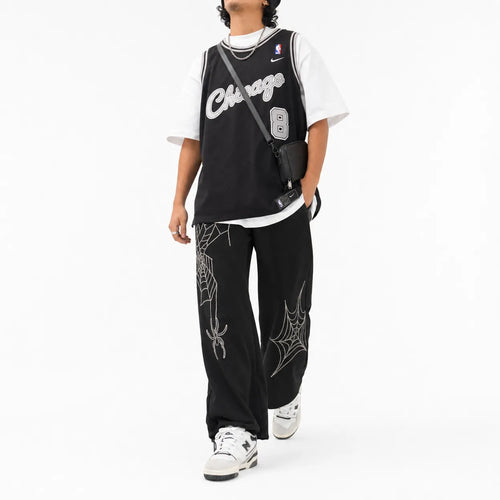 Baggy Joggers Spider Graphic