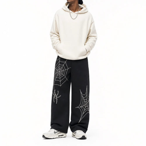 Baggy Joggers Spider Graphic