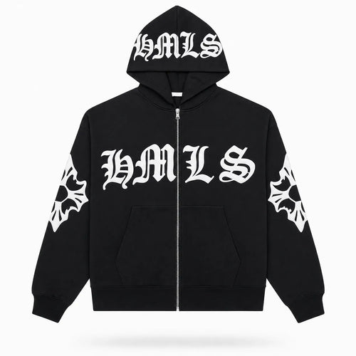 Retro Vintage Zip Jacket