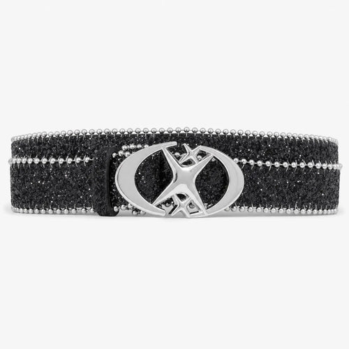 Star Buckle Studded Belt