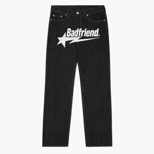 Printed Wide Leg Jeans