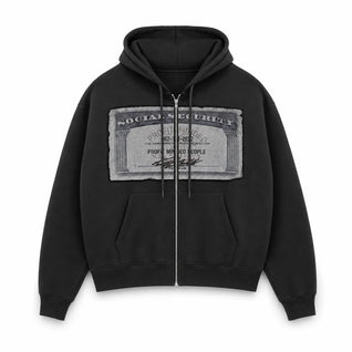 Zip Up Hoodie Social Security