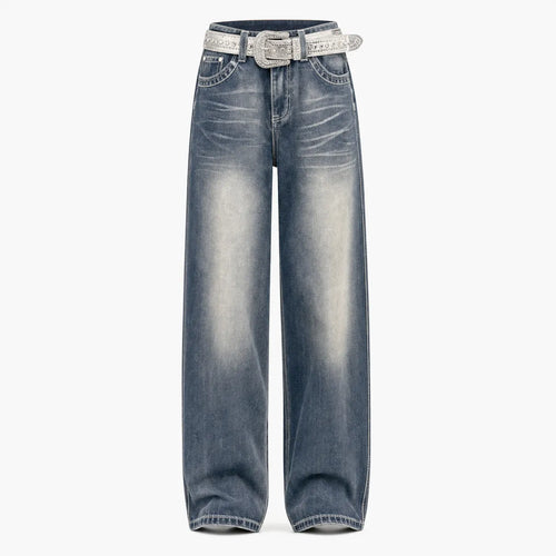 Vintage Washed Baggy Jeans