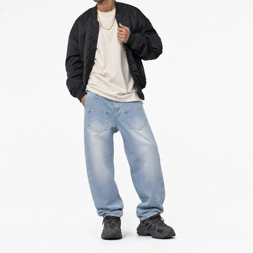 Cherry Blossom Embroidered Jeans