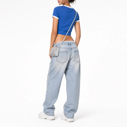 Crop Top Graphic T Shirt