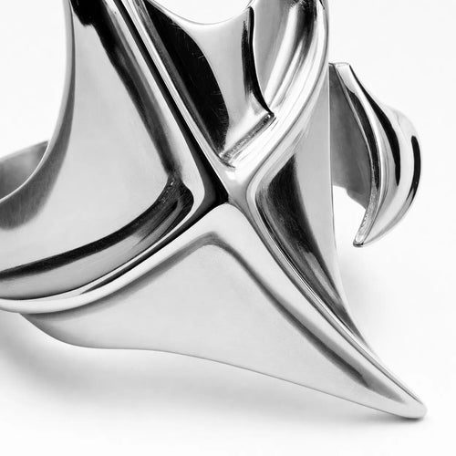 Cyberpunk Futuristic Statement Rings