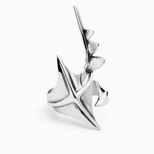Cyberpunk Futuristic Statement Rings