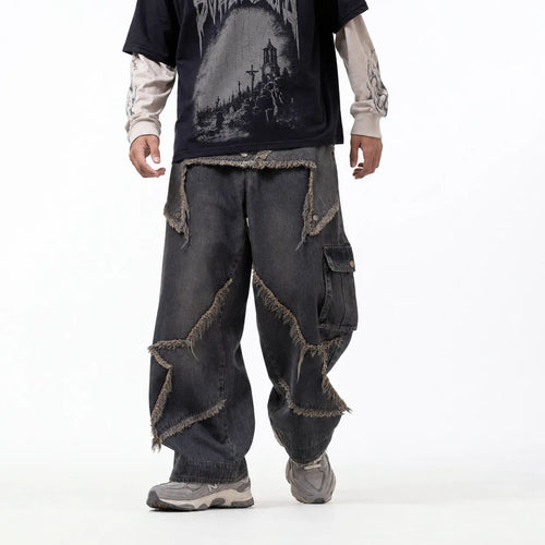 Distressed Baggy Jeans For Women