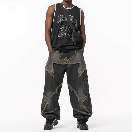 Distressed Baggy Jeans For Women