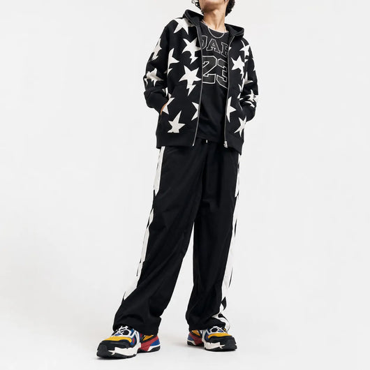 Urban Y2K Etoile Aesthetic Zip Hoodie
