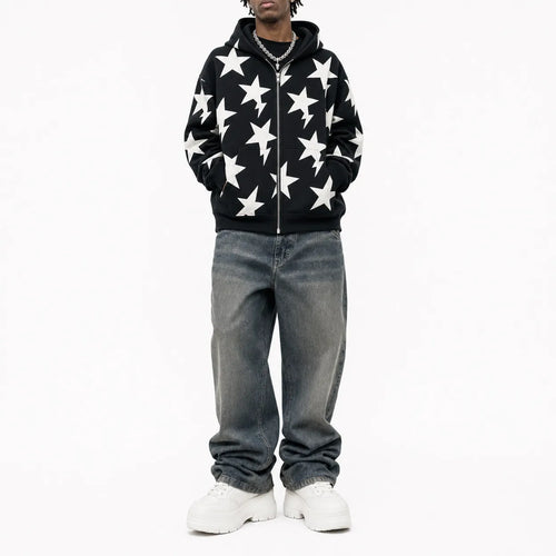 Etoile Aesthetic Zip Hoodie