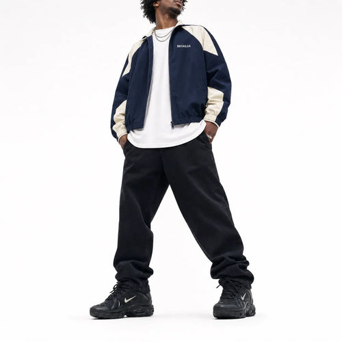 Full Zip Block Jacket