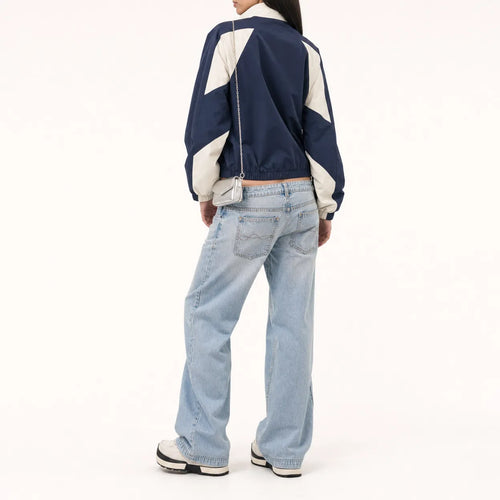 Full Zip Block Jacket