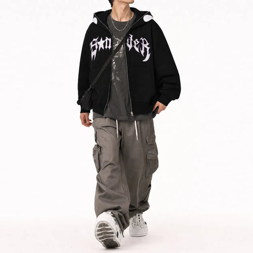 Full Zip Hoodie Spider
