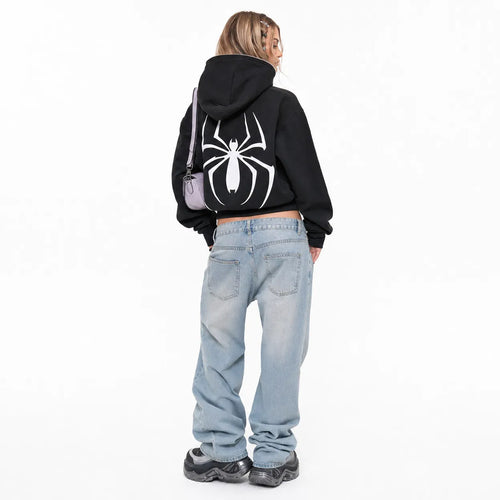 Full Zip Hoodie Spider