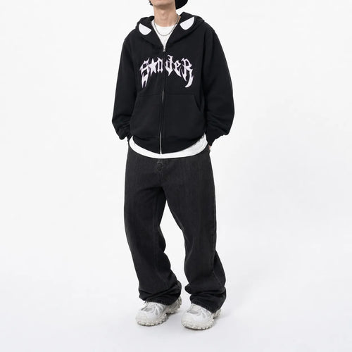 Full Zip Hoodie Spider