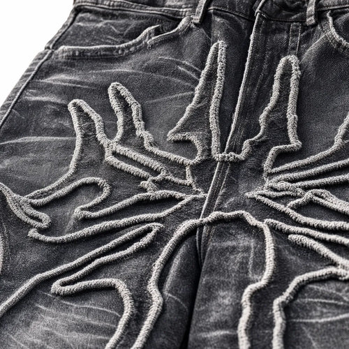 Gothic Baggy Jeans Loose