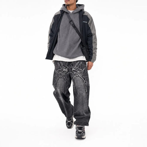 Gothic Baggy Jeans Loose