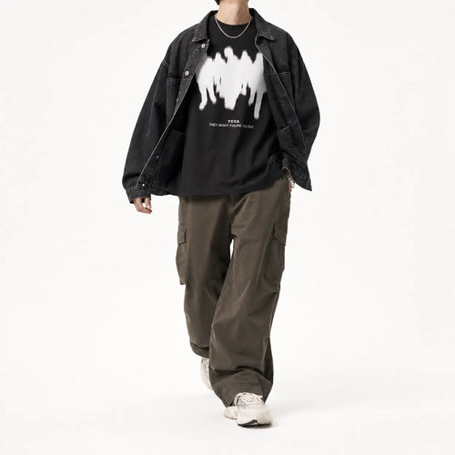 Graphic T Shirt Shadow Silhouettes