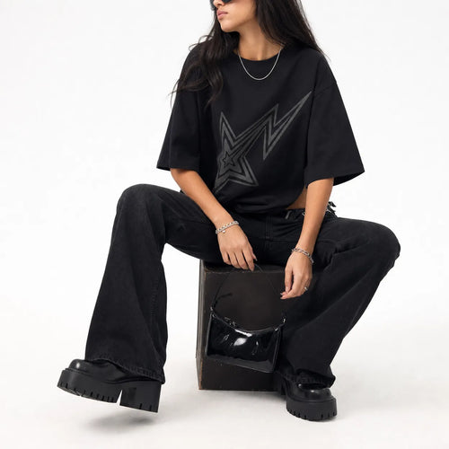 Graphic T Shirt Star Print