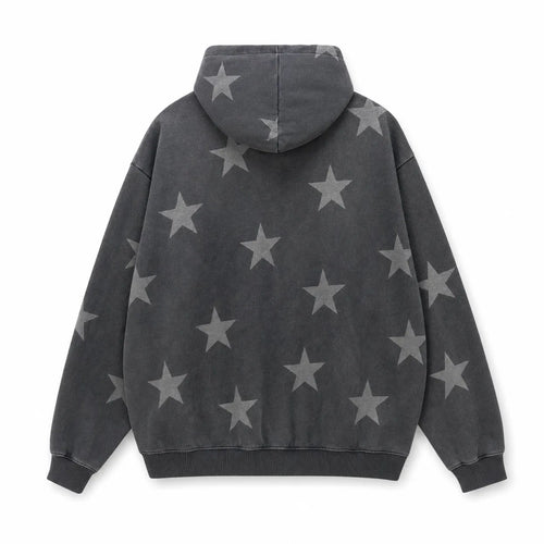 Grunge Star Zip Hoodie