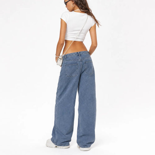 High Waisted Baggy Jeans