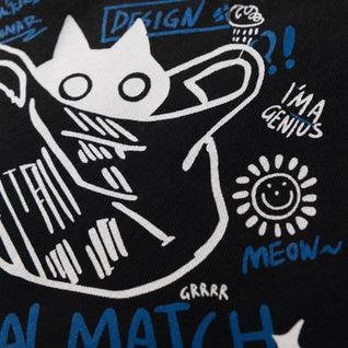 Japanese Cat Graphic Tee