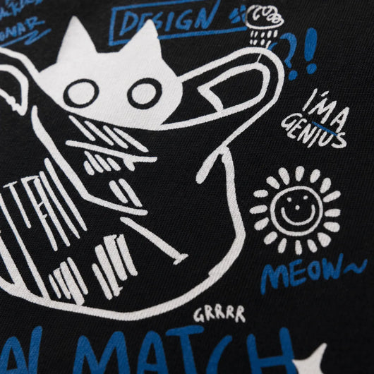 Urban Y2K Japanese Cat Graphic Tee