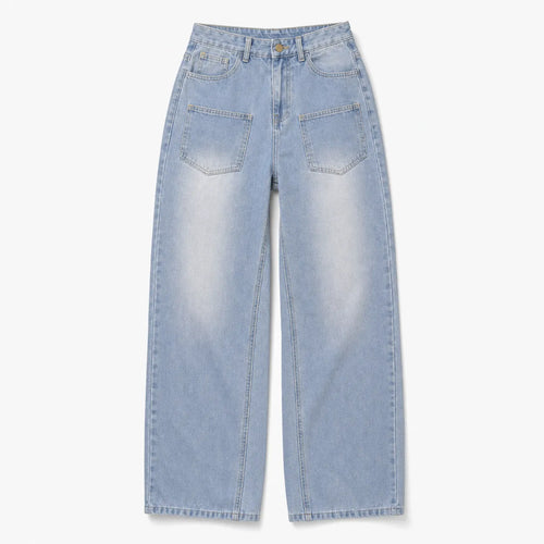 Cherry Blossom Embroidered Jeans
