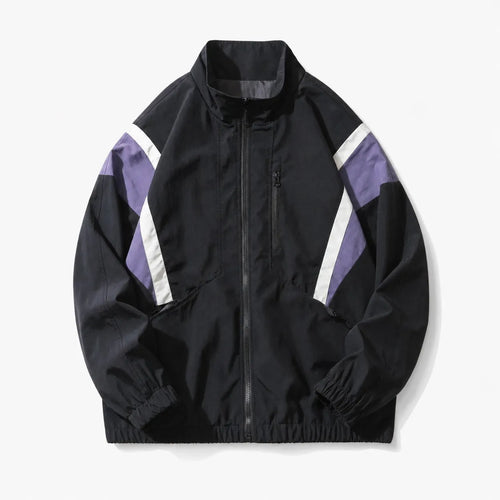 Colourblock Windbreaker Full Zip