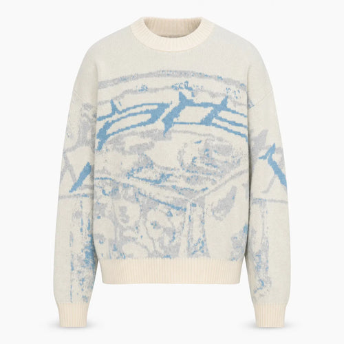 Graphic Abstract Knitted Jumper
