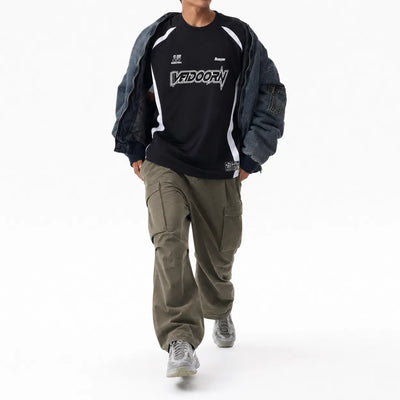 Urban Y2K Oversized Fit Jersey Top