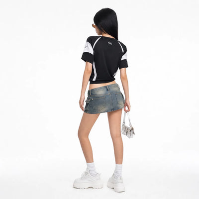 Urban Y2K Oversized Fit Jersey Top