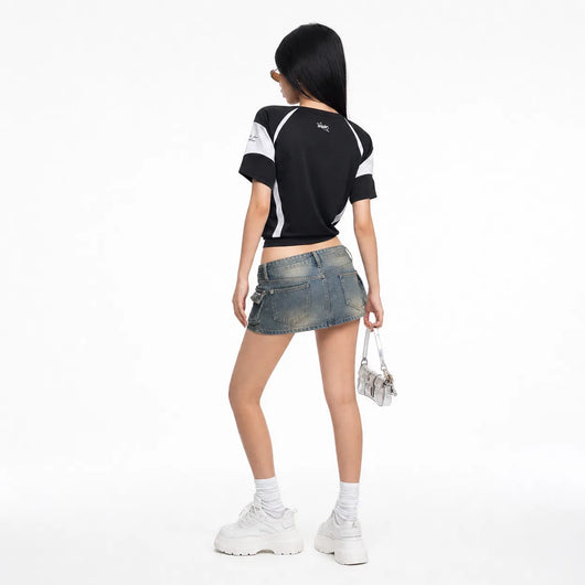Urban Y2K Oversized Fit Jersey Top