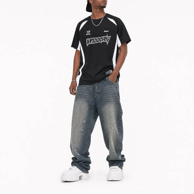 Urban Y2K Oversized Fit Jersey Top