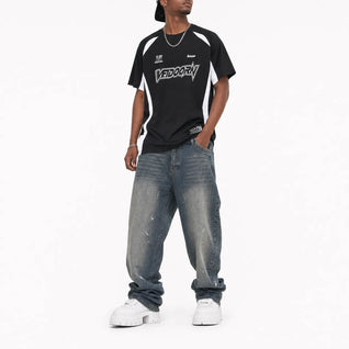 Oversized Fit Jersey Top