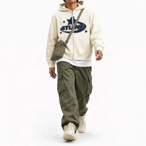 Oversized Full Zip Hoodie
