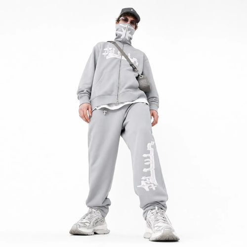 Oversized Full Zip Hoodie Streetwear