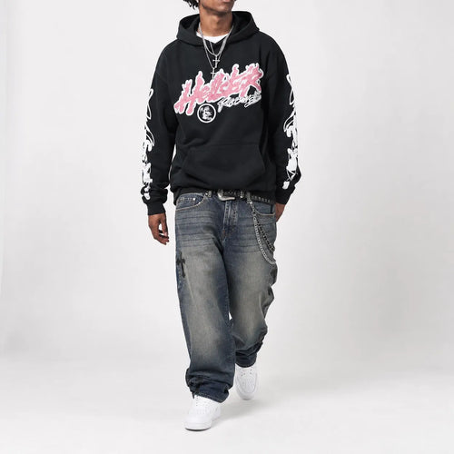 Oversized Hoodie Streetwear Print