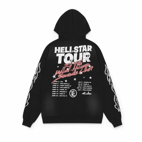 Oversized Hoodie Streetwear Print