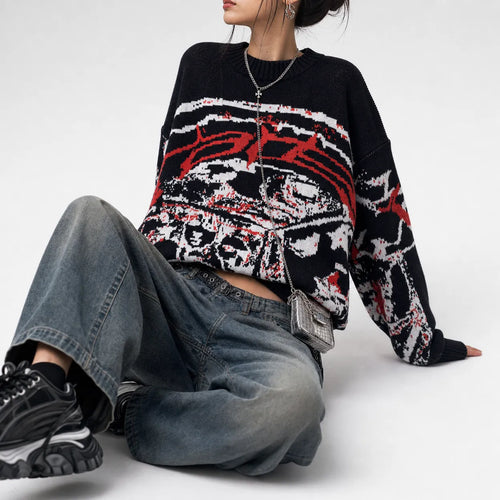 Oversized Knitted Jumper Relaxed