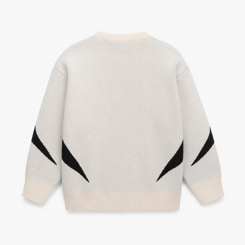 Oversized Retro Style Jumper