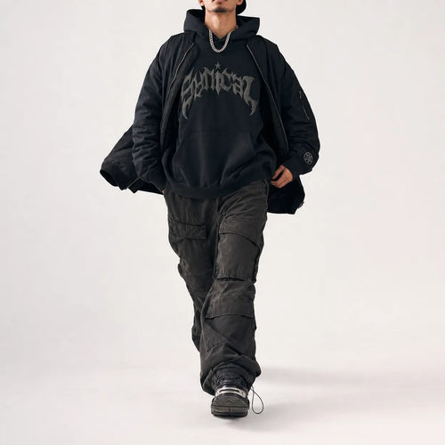 Oversized Streetwear Graphic Hoodie