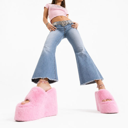 Platform Wedge Heels Chunky