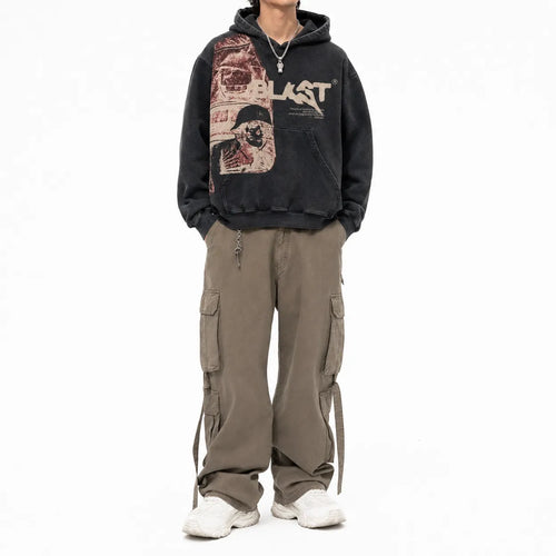 Retro Relaxed Zip Hoodie